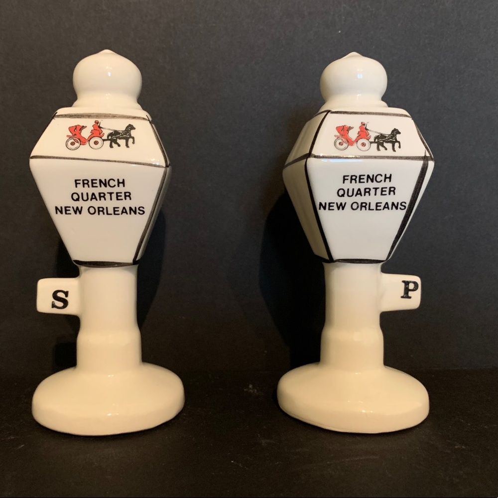 New Orleans French Quarter Salt & Pepper Shakers